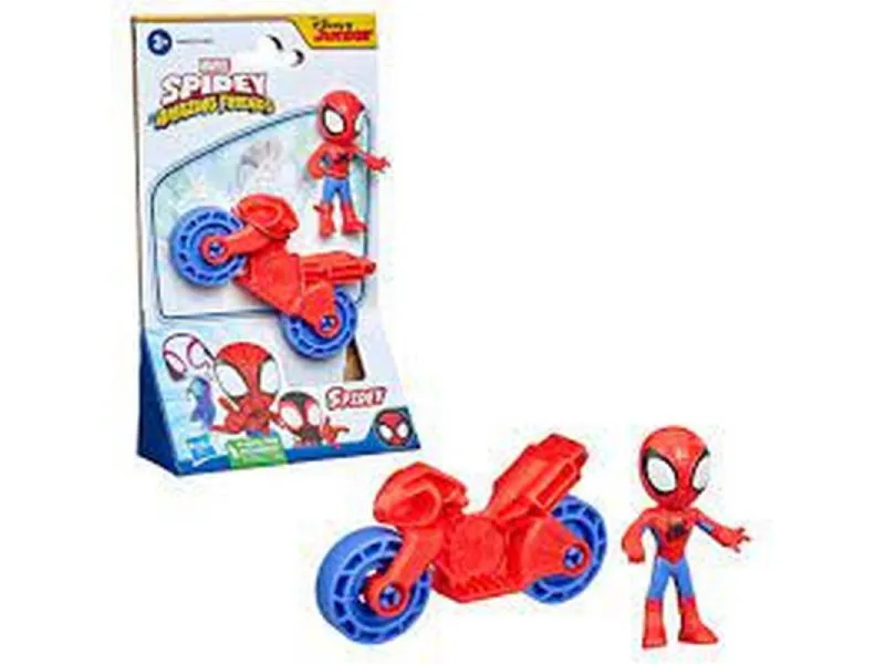 SPIDEY MIGHTY VERSE COLLECTIBLE AST