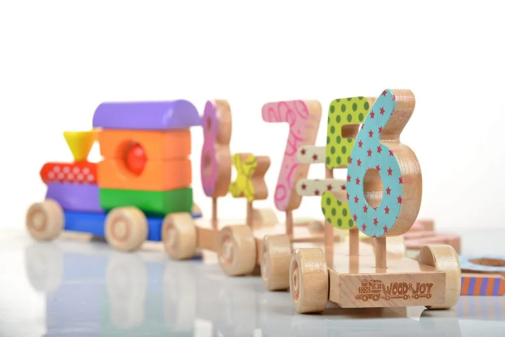 Drvena igračka Math Train