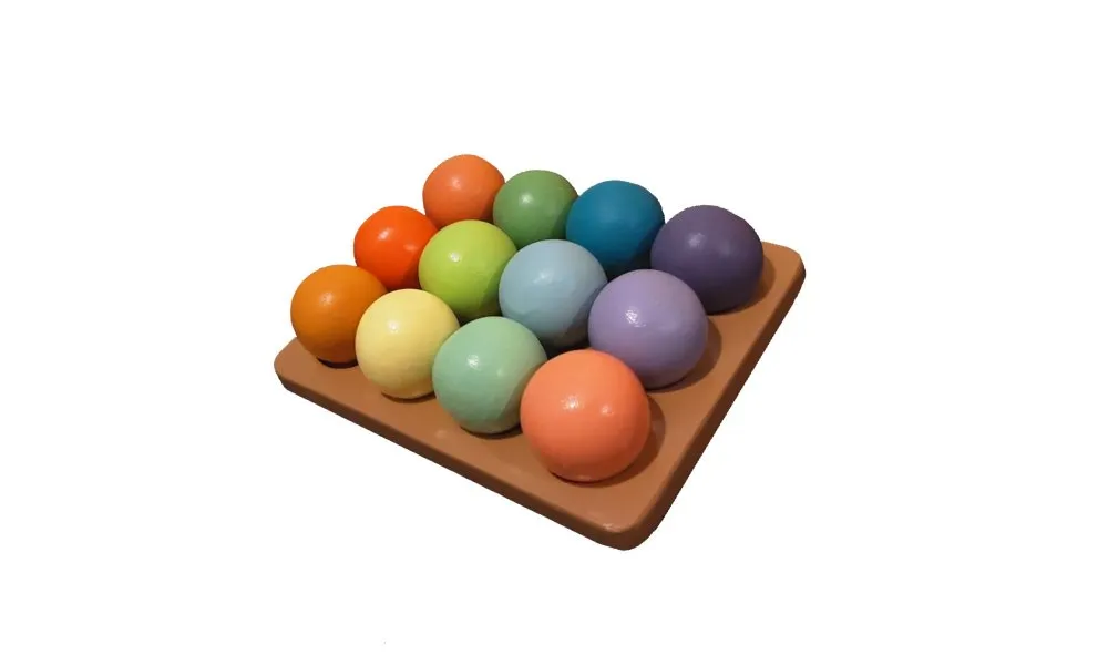 Drvena igračka Pastel Balls