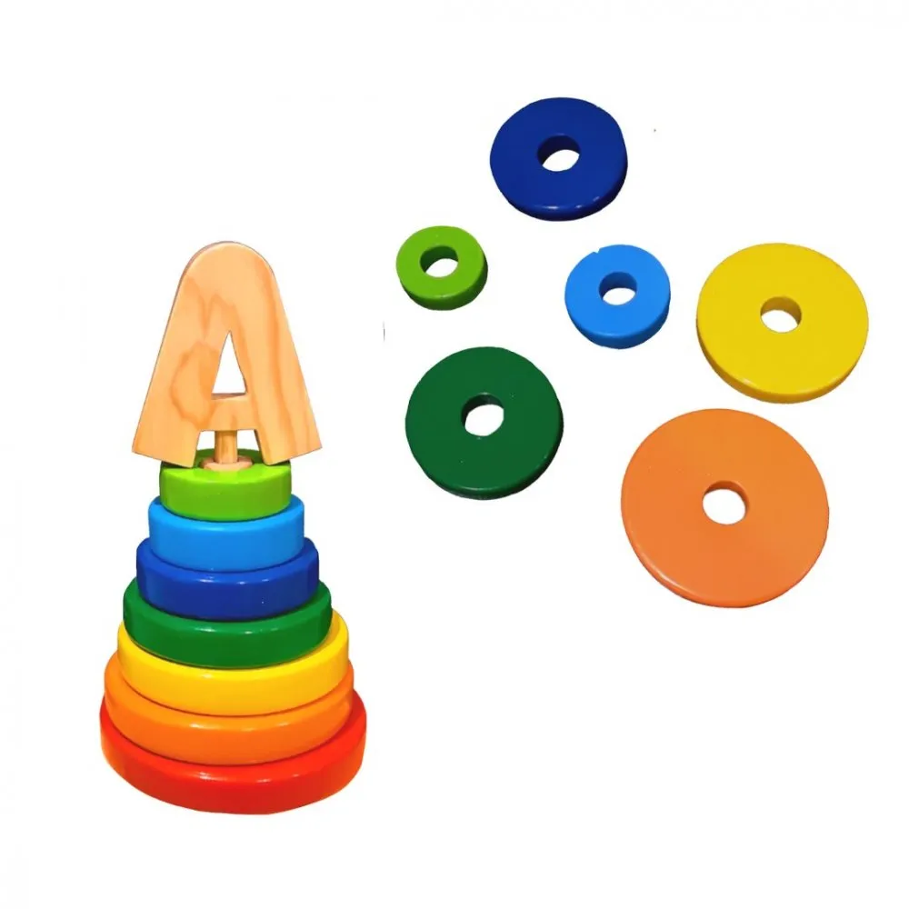 Drvena igračka Toddler Rainbow