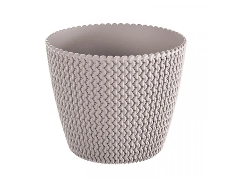 DSP160-7529U Saksija Splofy 16x13cm moka