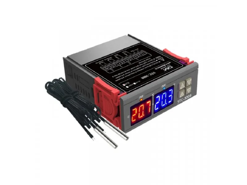 Dual digitalni termostat sa sondom -55 - 120°C STC-3008