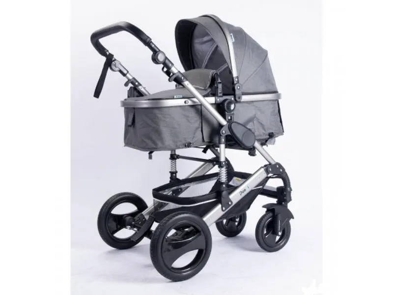 Duo sistem Passeggino, Silver&sivi ram