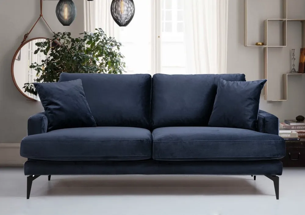 Dvosed Papira 2 Seater Navy Blue