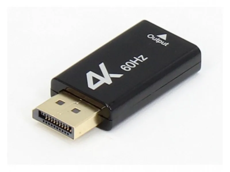 Adapter DisplayPort 1.4 (M) - HDMI 2.0 (F) crni