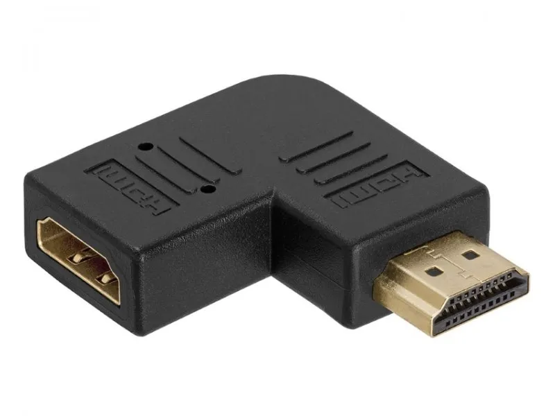 Adapter HDMI (M) - HDMI (F) crni