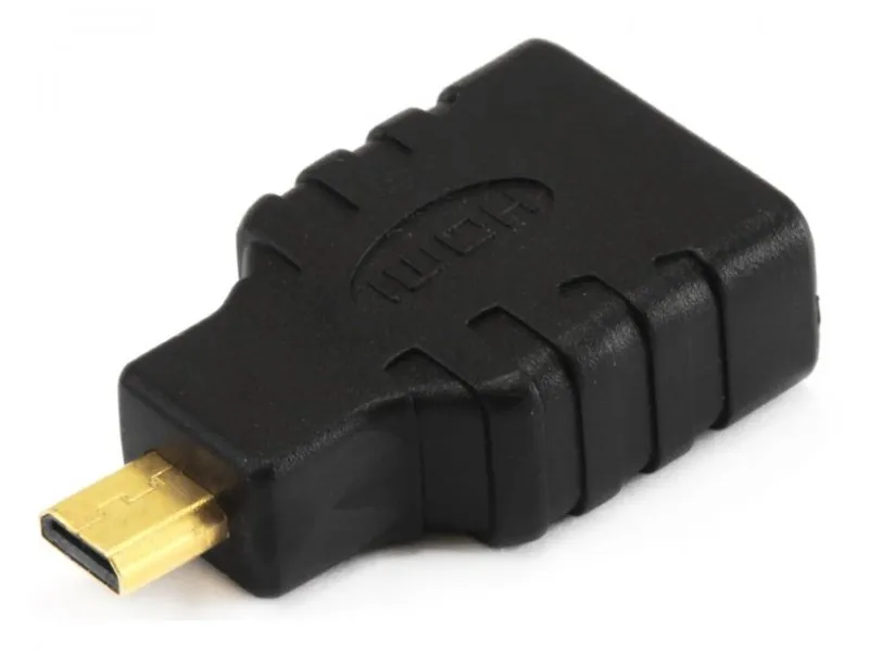 Adapter Micro HDMI (M) - HDMI (F) crni