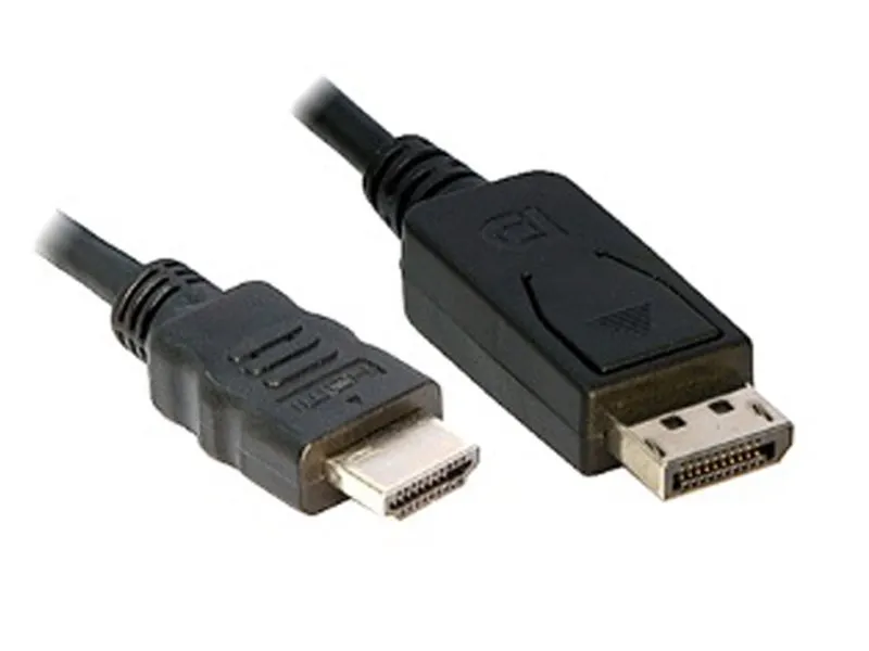 DisplayPort M - HDMI M 1.8m, crni