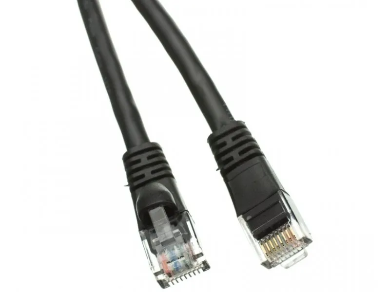 Kabl UTP patch Cat5e 10m crni
