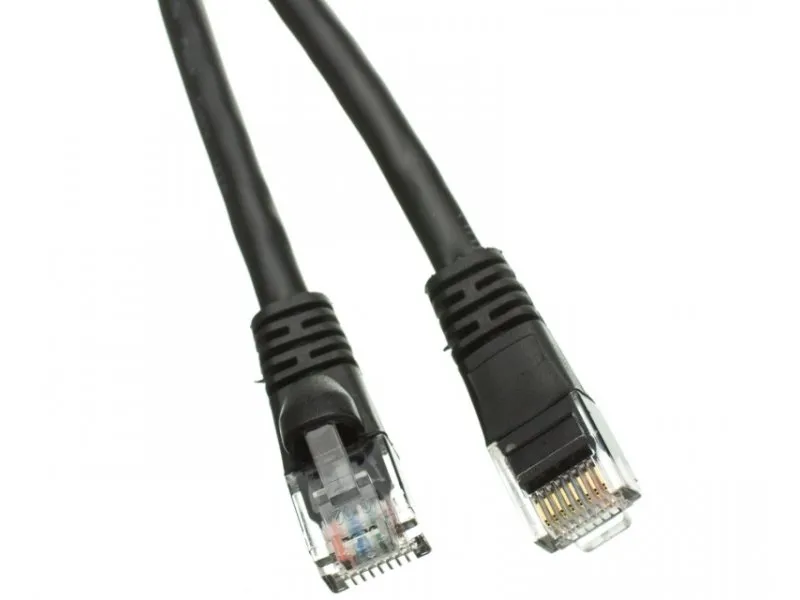 Kabl UTP patch Cat5e 3m crni