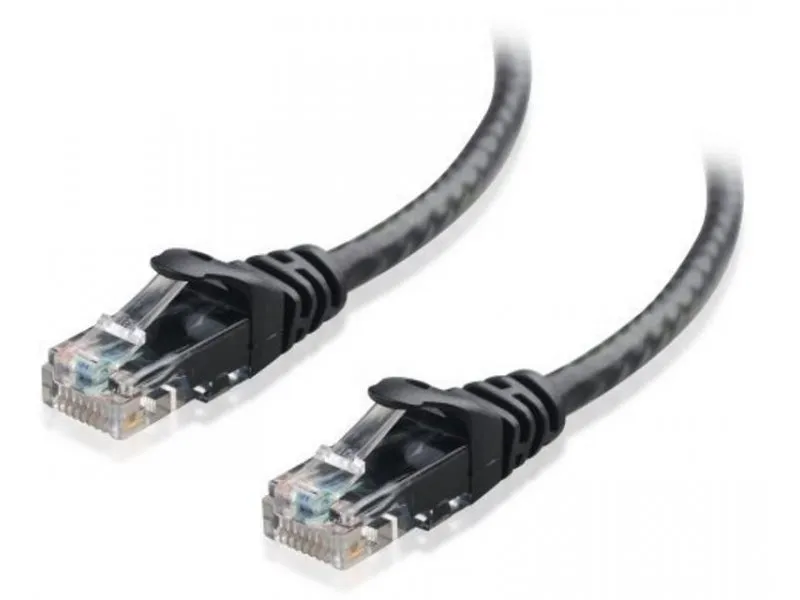 Kabl UTP patch Cat6 0.3m crni