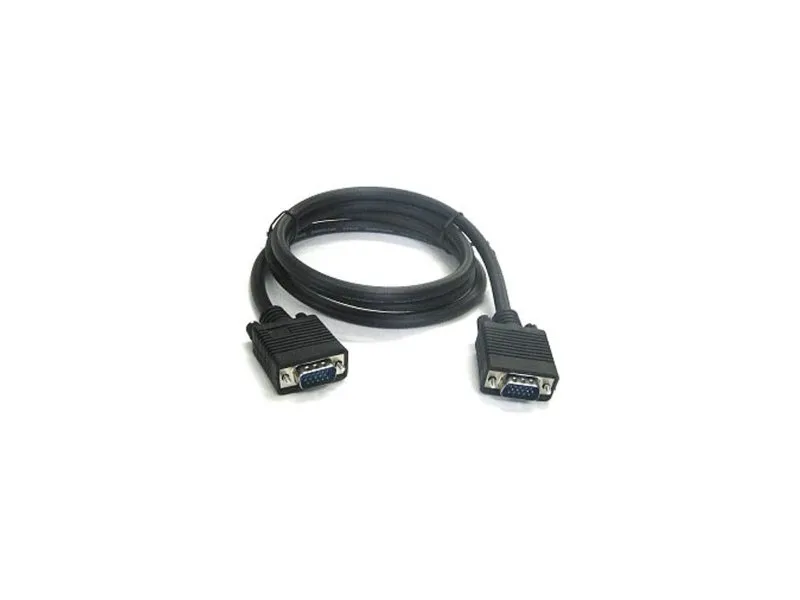 Kabl VGA D-sub M/M 15m crni