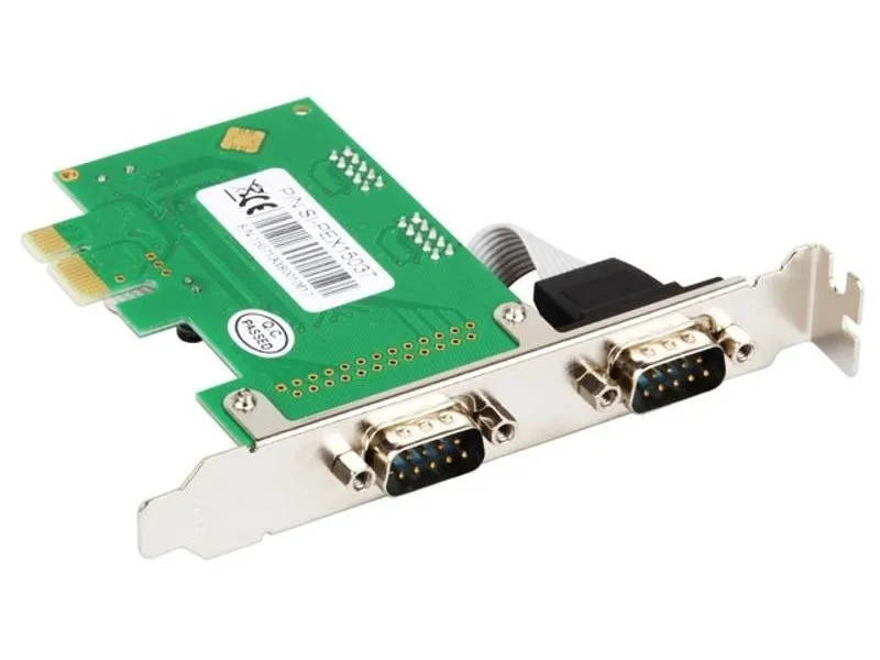 PCI Express kontroloer 2-port (RS-232.DB-9)