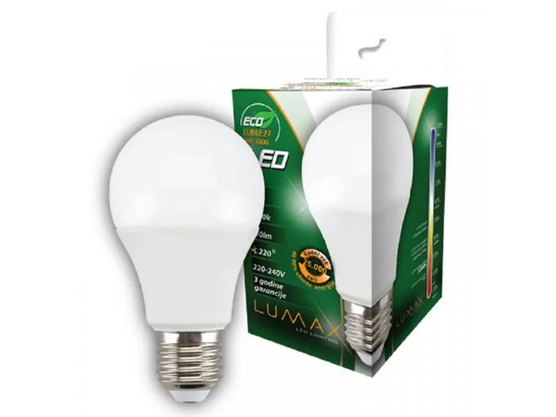 ECO LED sijalica E27 – 9W 3000