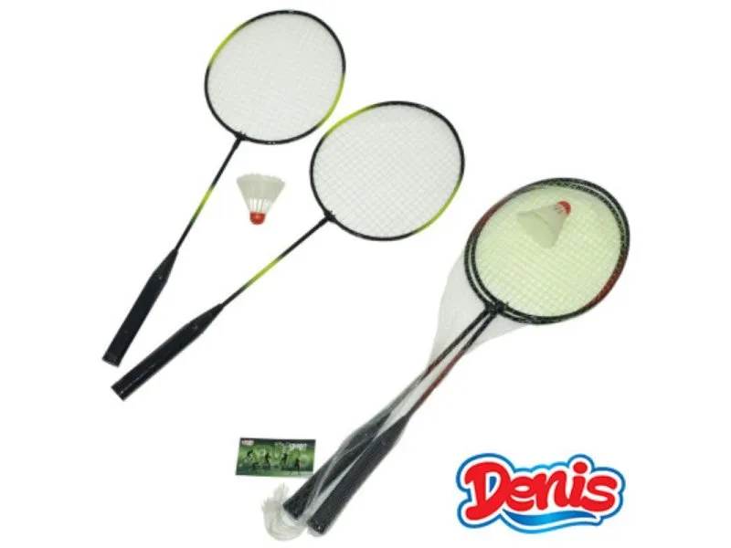 Set za badminton sa 2 reketa i 1 loptom
