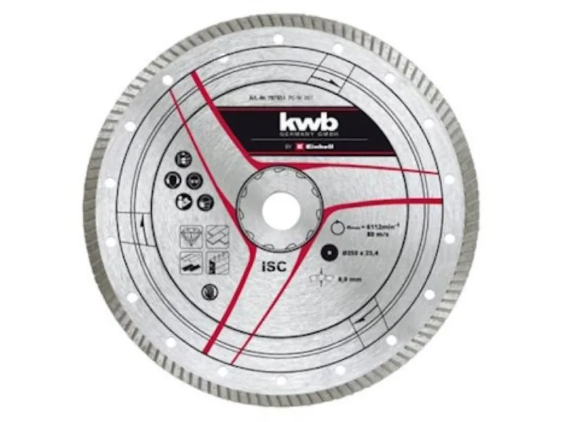 KWB dijamantna rezna ploča 250x25.4mm Turbo 49797851