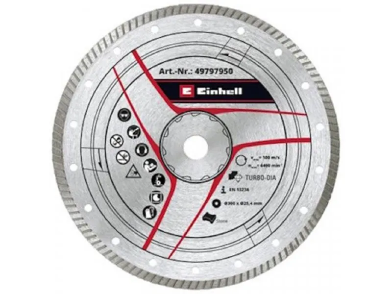 KWB dijamantna rezna ploča 300x25.4mm Turbo 49797950