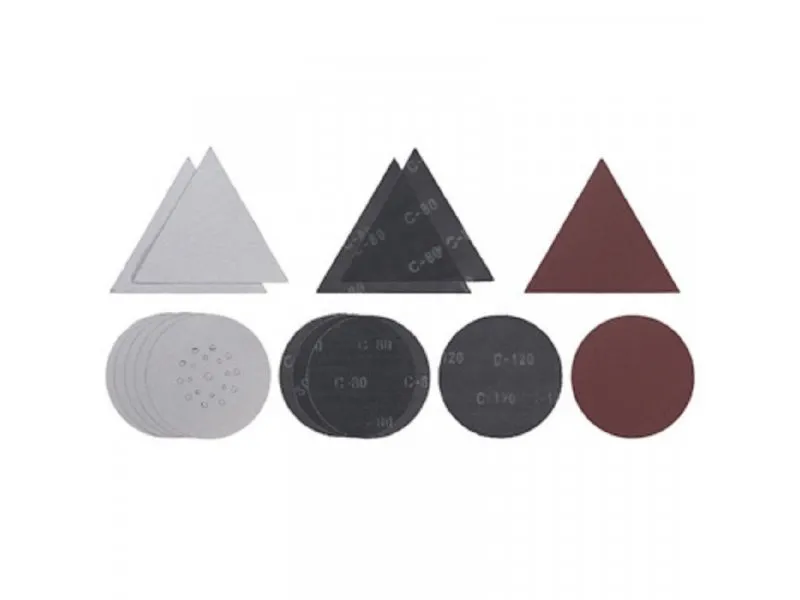 KWB petnaestodelni set brusnih mreža i papira Ø225mm/287mm 49491065