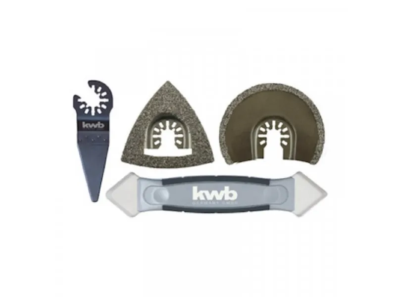 KWB pribor za višenamenski alat za keramiku set 4/1 49708750