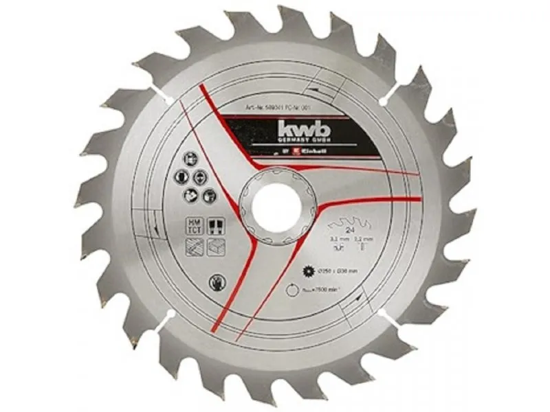 KWB TCT rezni list 250X30X3.2mm T24 49589341
