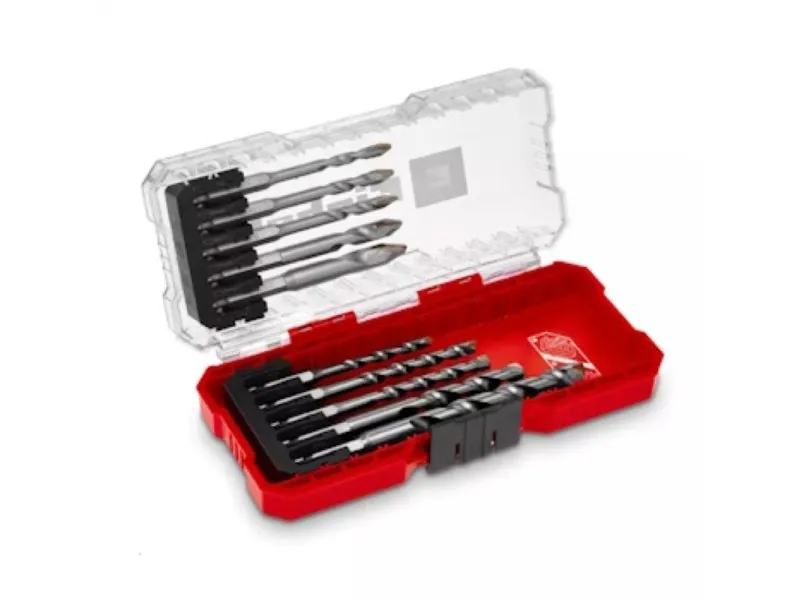S-CASE set burgija za ciglu i keramiku E6.3 1/4'' 10/1 49051410