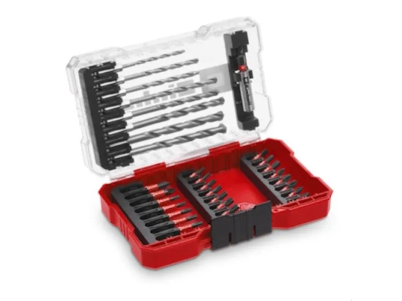 set bitova i burgija za kamen S2 - E6.3-1/4'' 3-10mm M-Case 33/1 49108753