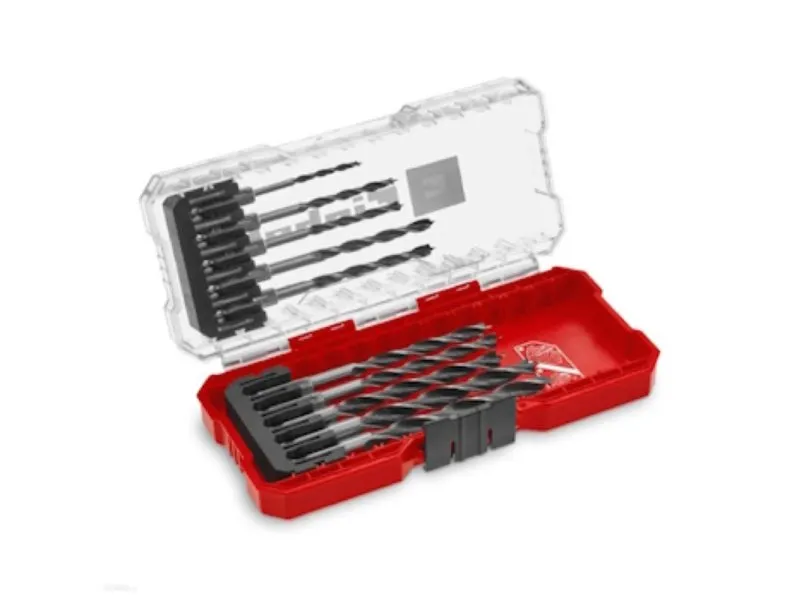 set burgija za drvo C 45 prihvat E6.3-1/4'' 3-8mm S-Case 10/1 49108733