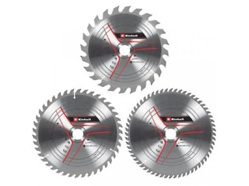 TCT rezni list 254x30x3.2mm T24/42/60 set 3/1 49589307