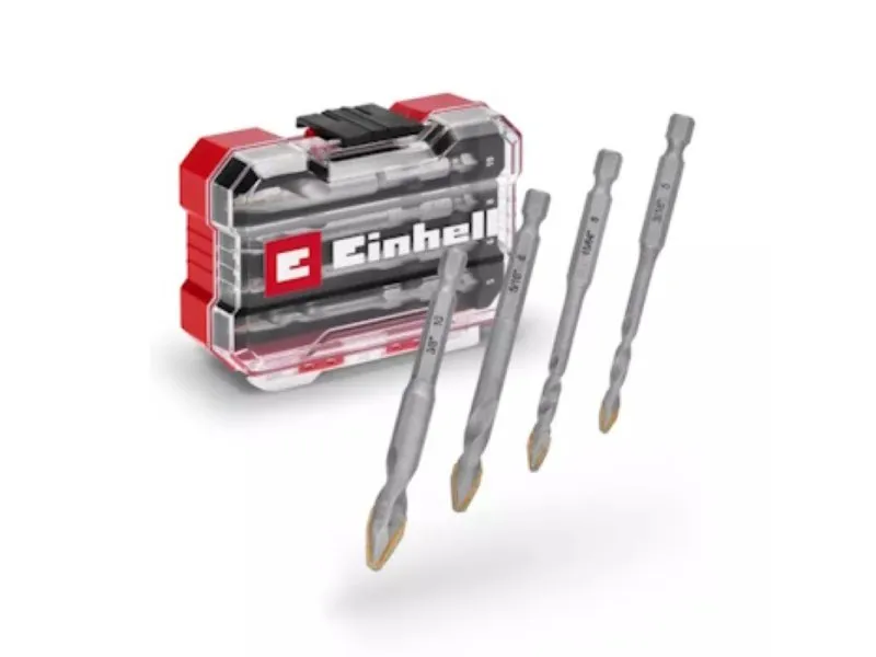 XS-CASE set burgija za keramiku E6.3-1/4'' 4/1 49051404