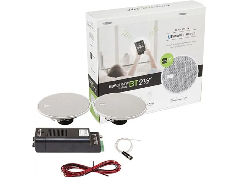 KBSound Audio komplet,2 zvučnika 2,5 8Ohm,FM&BT modul,antena 50801