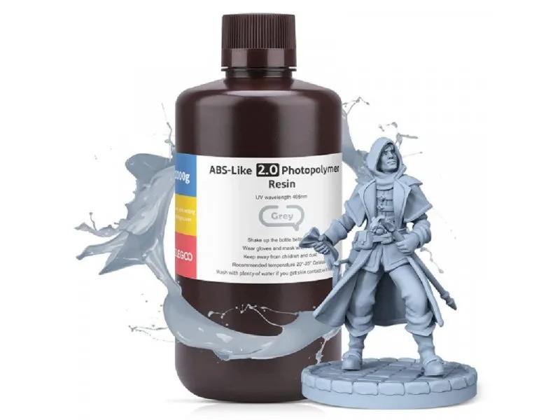 ABS-like 2.0 Resin 1000g Grey