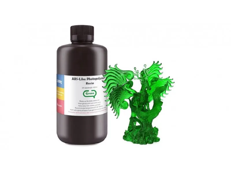 ABS-like Resin 1kg Clear Green