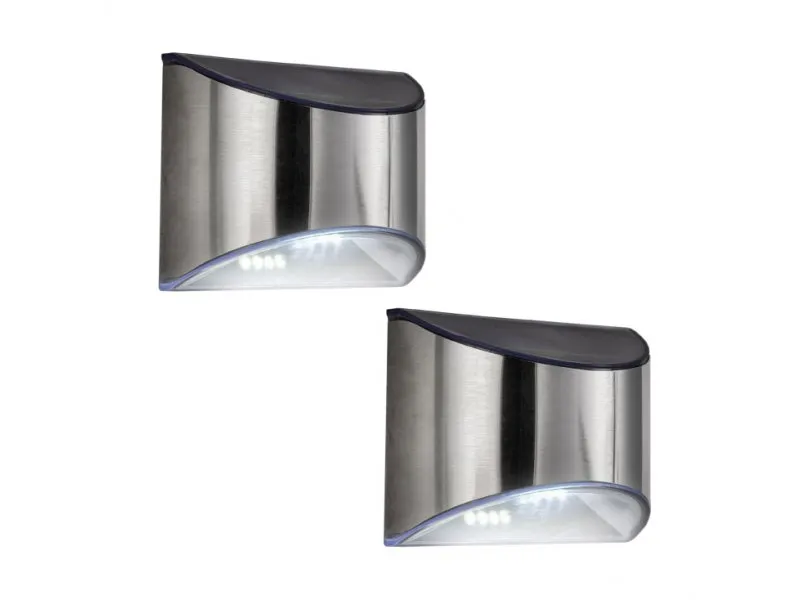 Nazidna solarna lampa - 2 kom ML-WS102