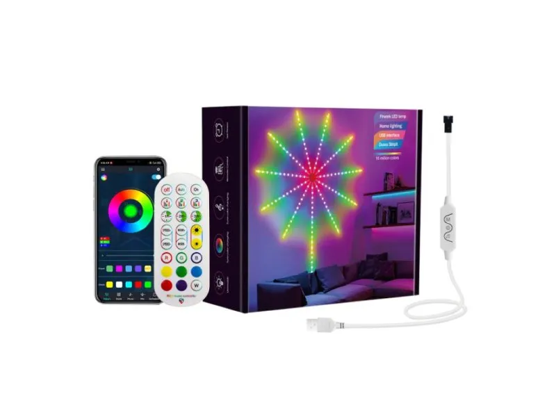 RGB LED vatromet
