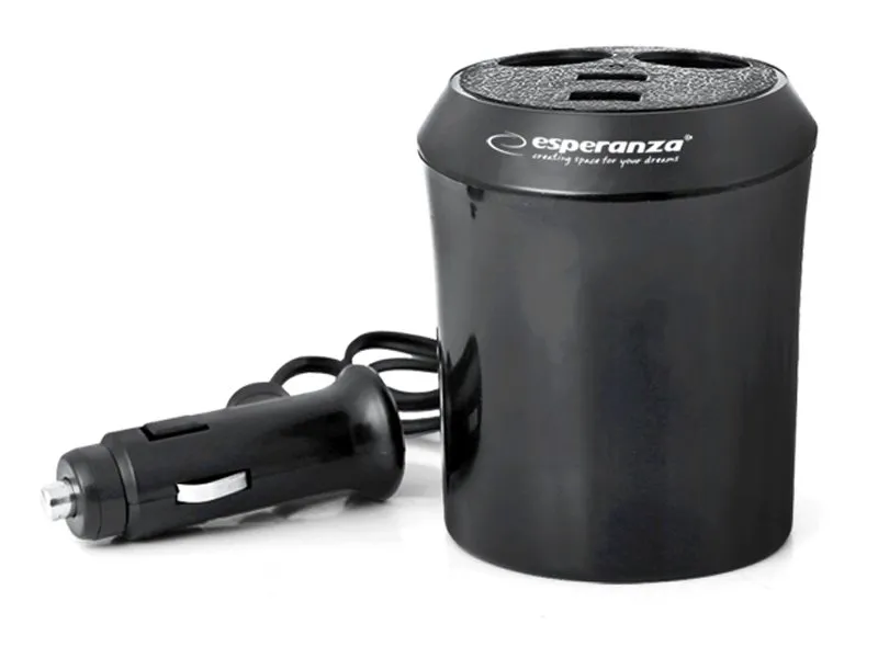 EZ125 Auto punjač adapter , 2 izlaza + 2 USB