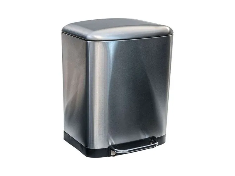 Kanta za otpatke-metalna sa pedalom (30L INOX MAT)