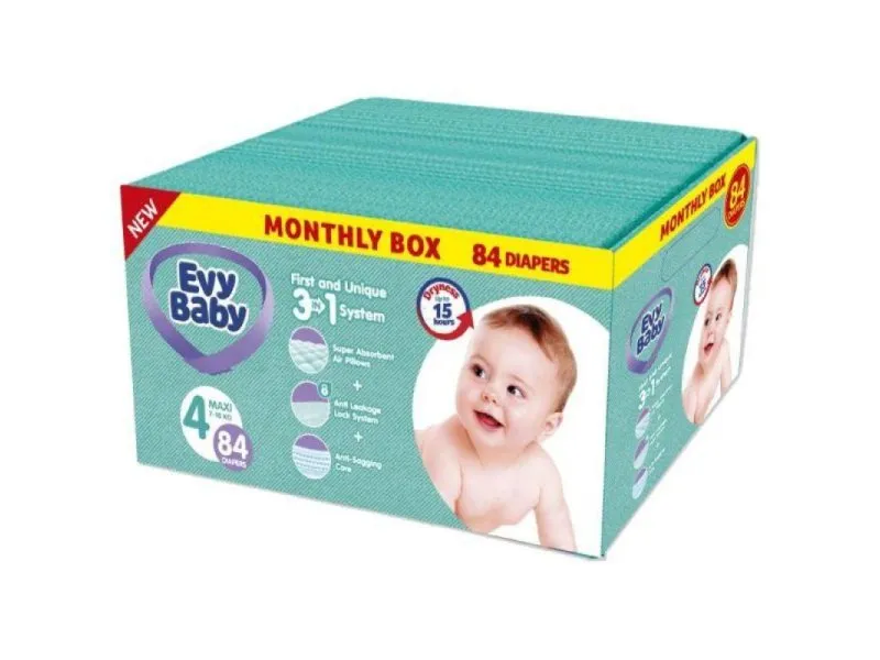 Pelene Box 4 Maxi 7-18kg - 84 kom 3u1