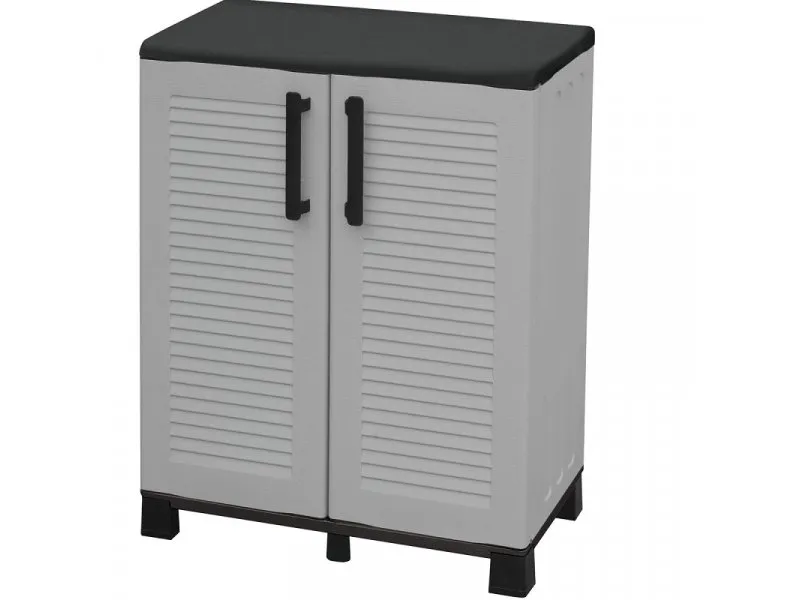 F70 B plastični orman sivi 90x68x37 cm