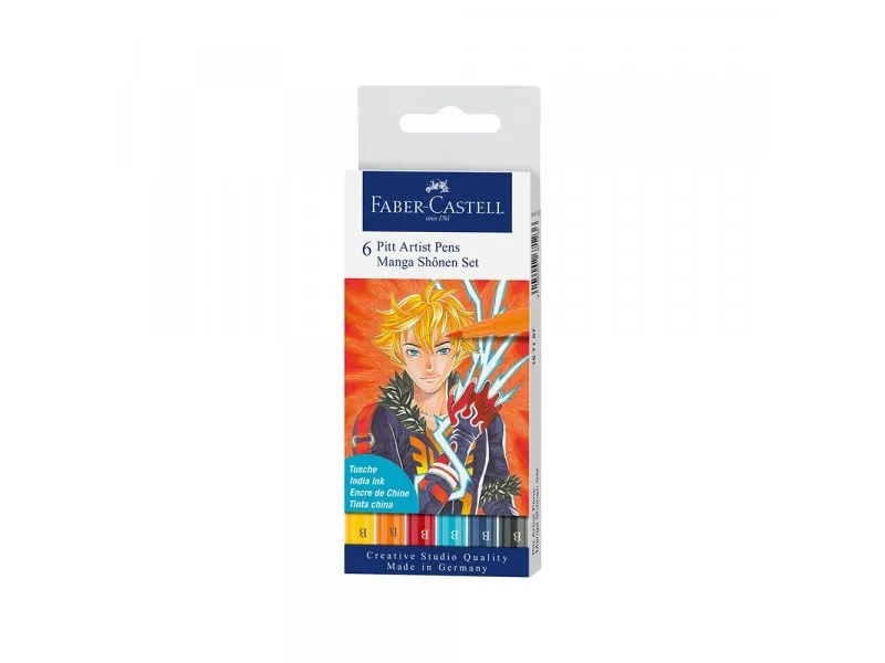 Pitt Art set Faber Castell Manga 1/6 167157