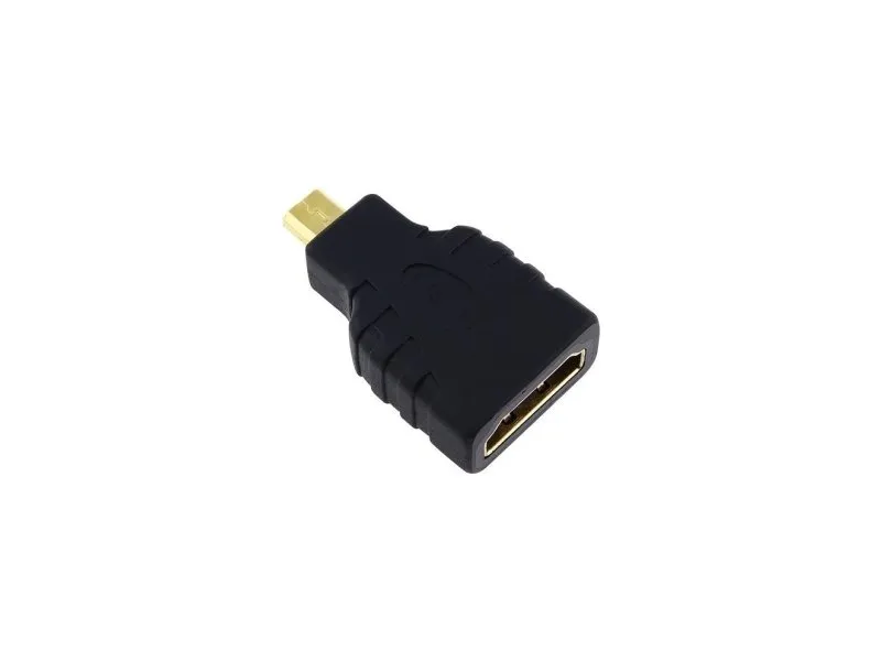 Adapter Micro HDMI (M) - HDMI (F) crni