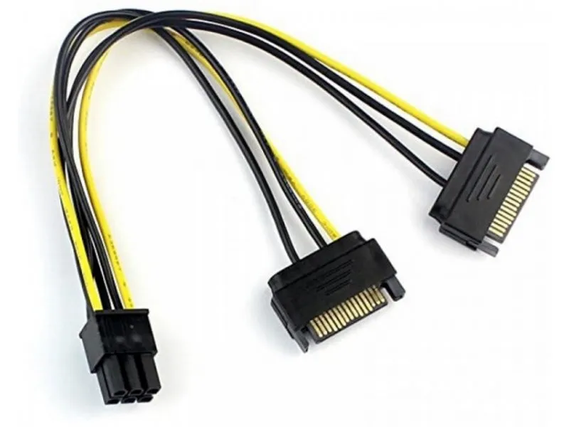 Adapter za napajanje VGA (6-pin) -2x Sata