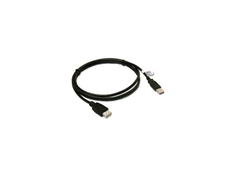 Kabl USB A - USB A M/F produžni 5m crni