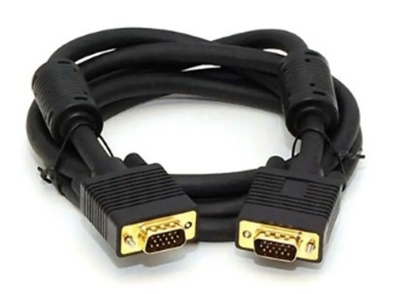 Kabl VGA M/M 3m HQ feritno jezgro crni