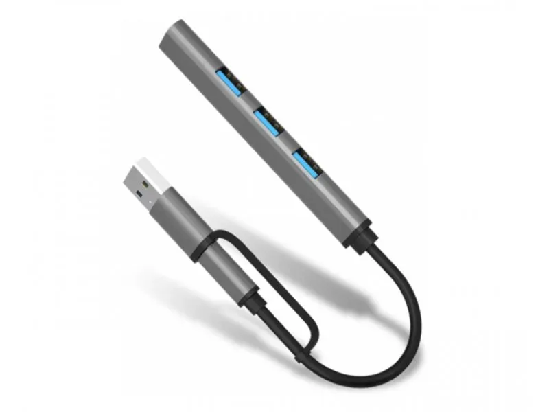 USB HUB 3.1 TIP C, USB na 4xUSB