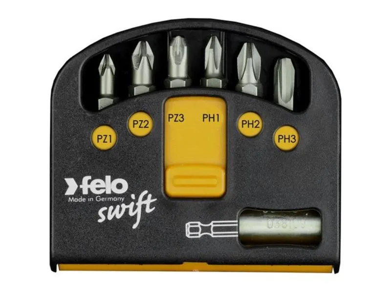 Set sa držačem i bitovima Industrial Swift PH/PZ 02060326 7 kom (02060326)