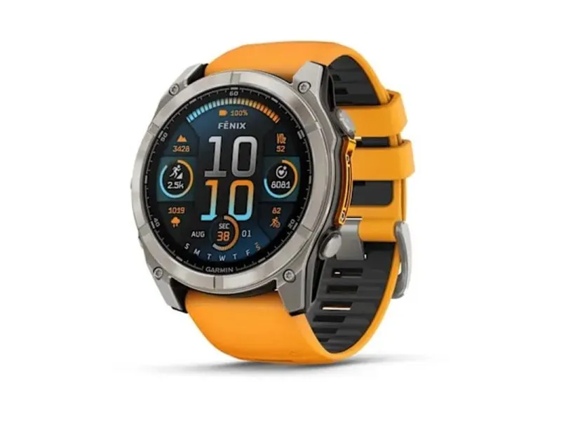 Fenix 8 51, AMOLED, Sapphire, Orange (010-02905-11)