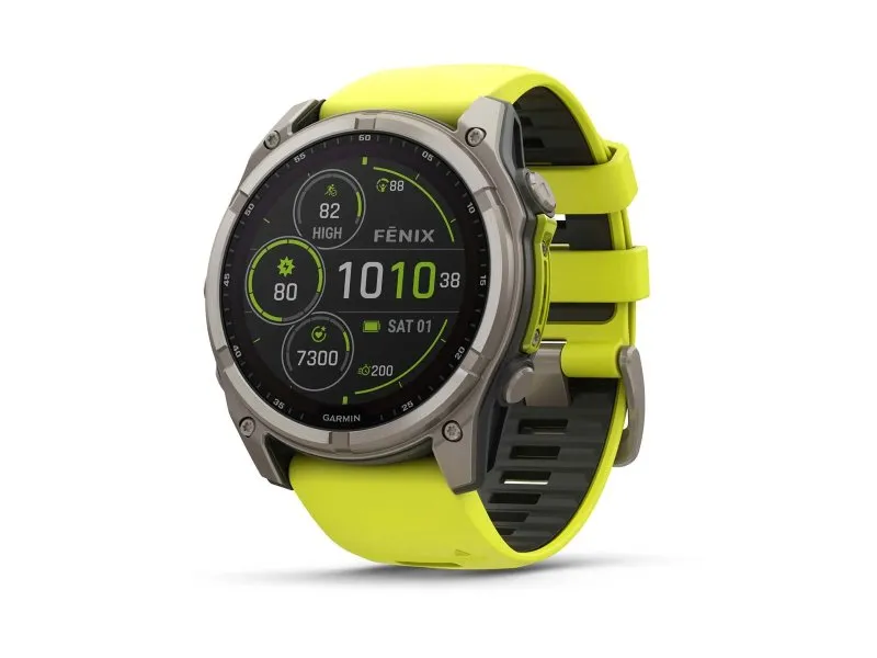 Fenix 8 51, Sapphire, SOLAR, Yellow (010-02907-21)