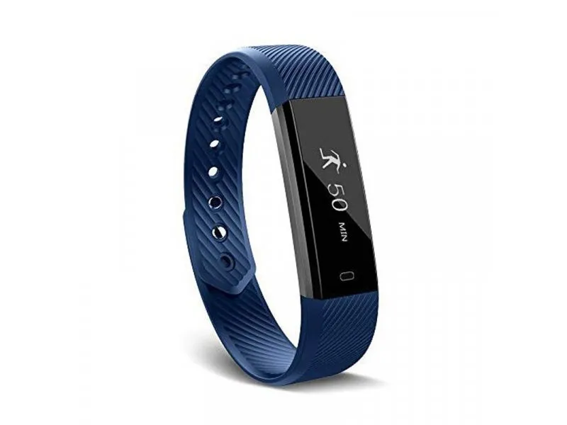 ID115 Blue fitnes narukvica