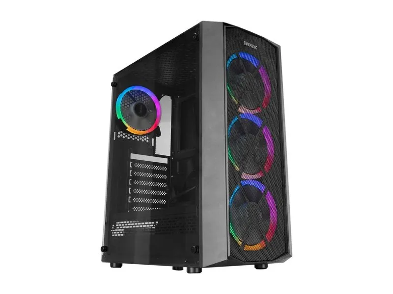 Flat Mesh Black Mid Tower kućište