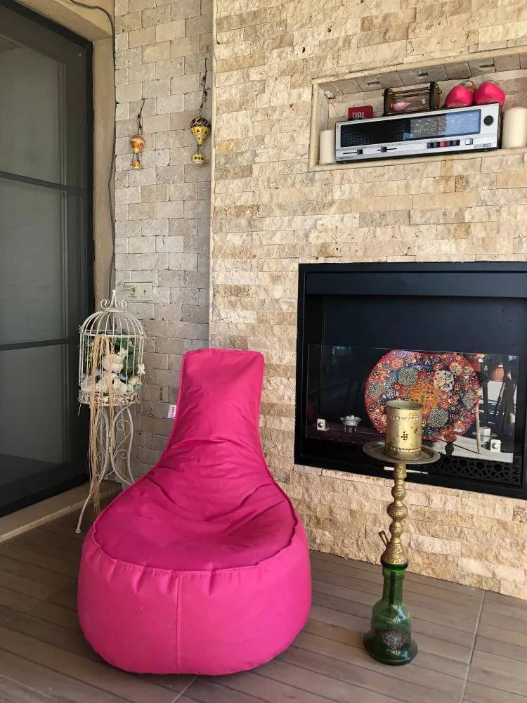 Fotelja Aktif Pink